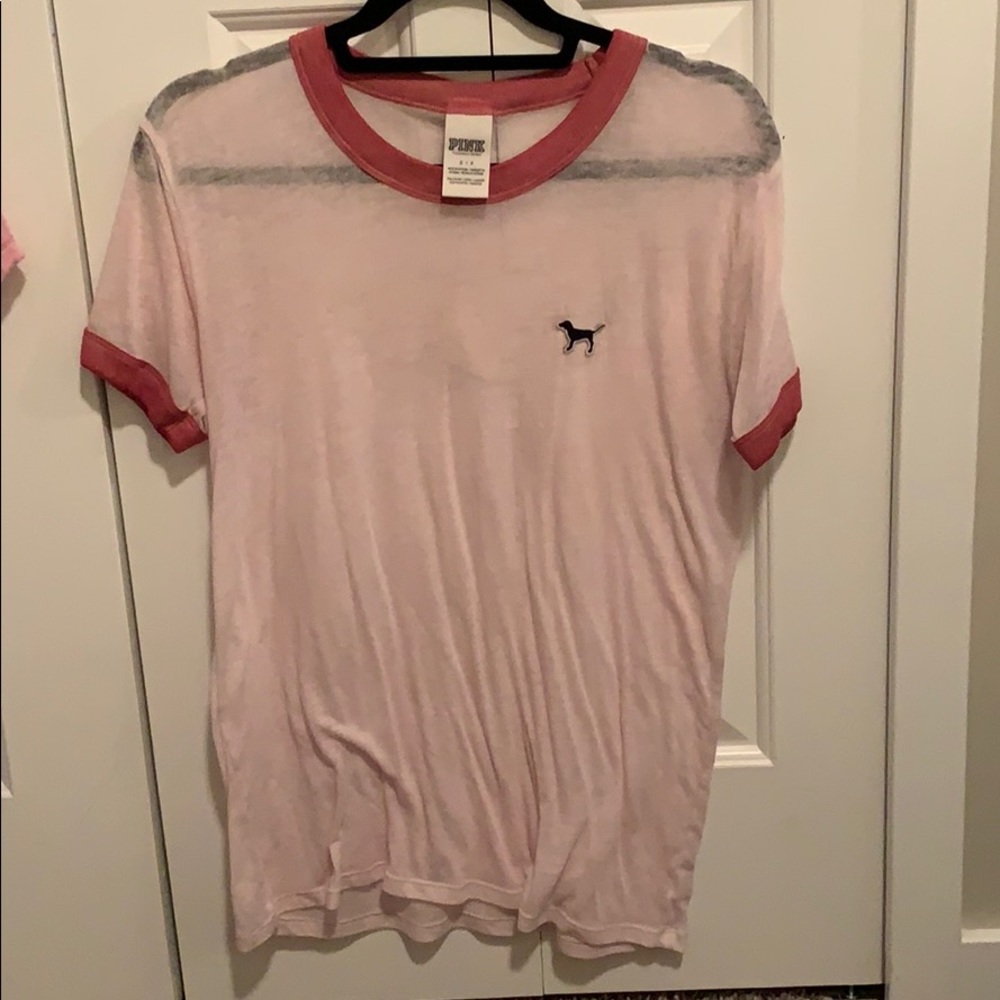 Victoria’s Secret pink T-shirt size small
